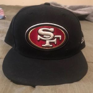 49ers fitted cap